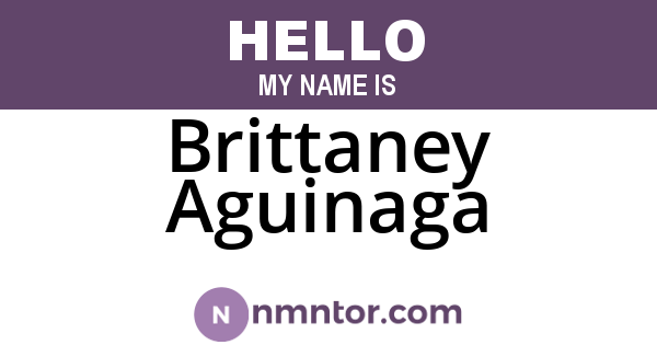 Brittaney Aguinaga