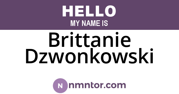 Brittanie Dzwonkowski