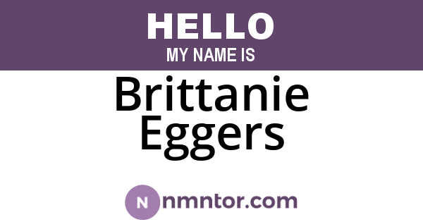Brittanie Eggers