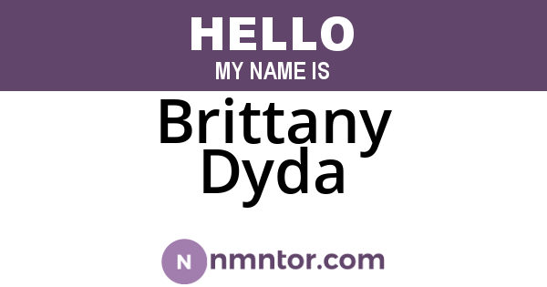 Brittany Dyda