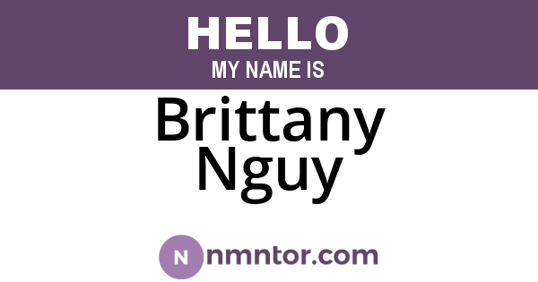 Brittany Nguy