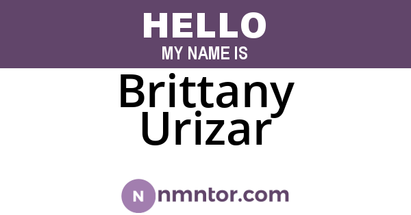 Brittany Urizar