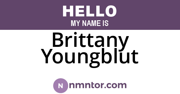 Brittany Youngblut