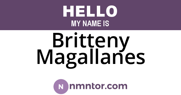 Britteny Magallanes