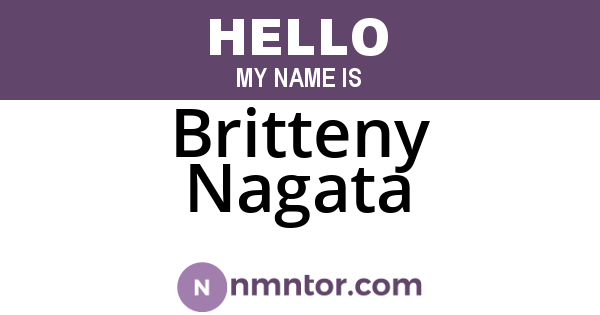 Britteny Nagata