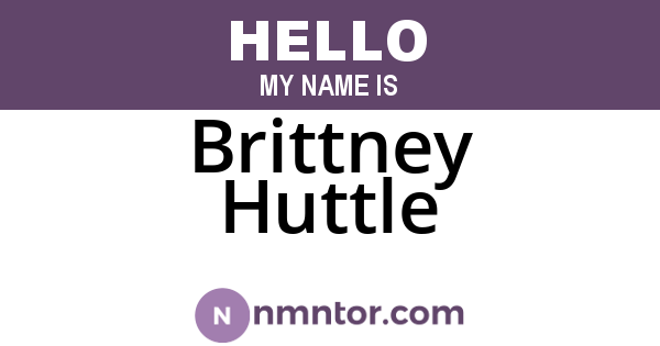 Brittney Huttle
