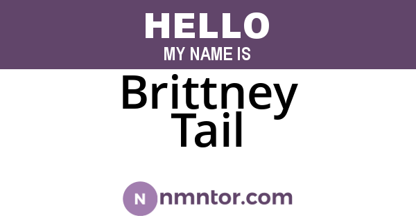 Brittney Tail