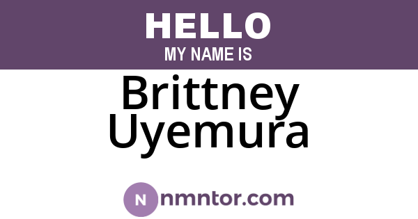 Brittney Uyemura