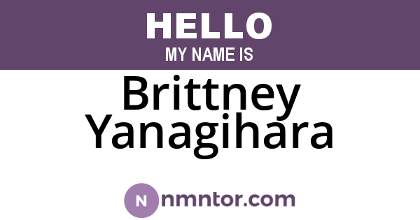Brittney Yanagihara