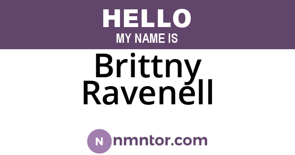 Brittny Ravenell