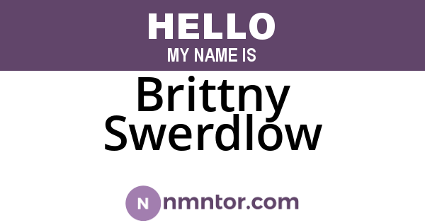 Brittny Swerdlow
