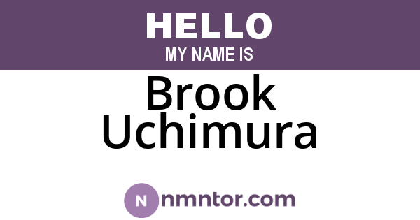 Brook Uchimura