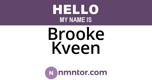 Brooke Kveen