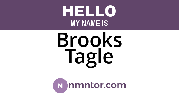 Brooks Tagle