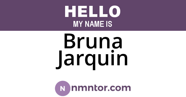 Bruna Jarquin