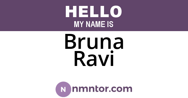 Bruna Ravi