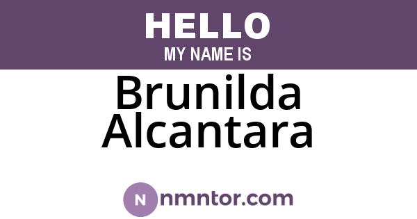 Brunilda Alcantara