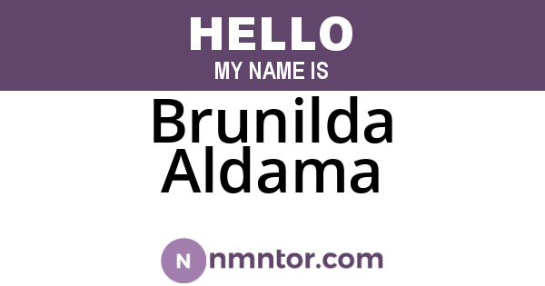 Brunilda Aldama