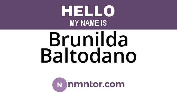Brunilda Baltodano