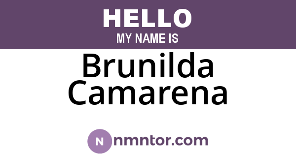 Brunilda Camarena