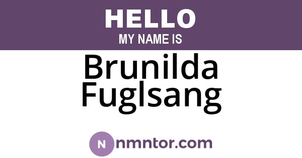 Brunilda Fuglsang