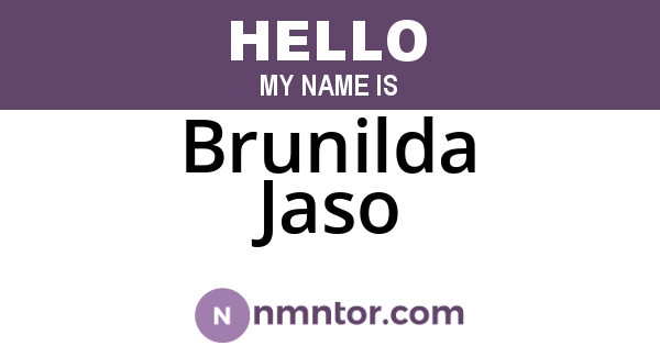 Brunilda Jaso