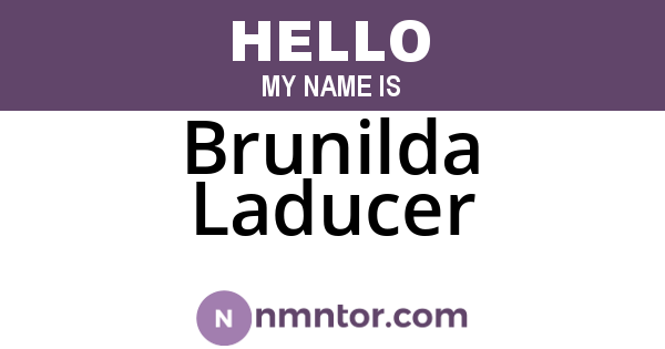 Brunilda Laducer