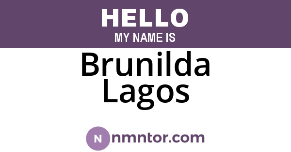 Brunilda Lagos
