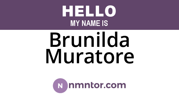 Brunilda Muratore