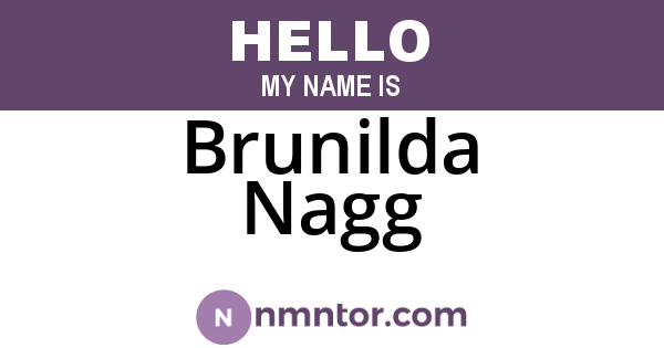 Brunilda Nagg