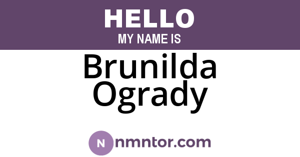 Brunilda Ogrady