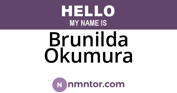 Brunilda Okumura