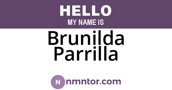 Brunilda Parrilla