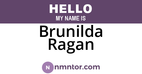 Brunilda Ragan