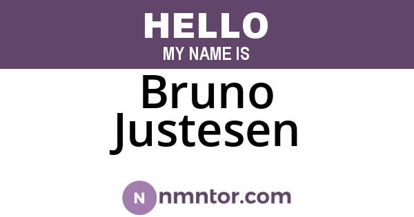 Bruno Justesen
