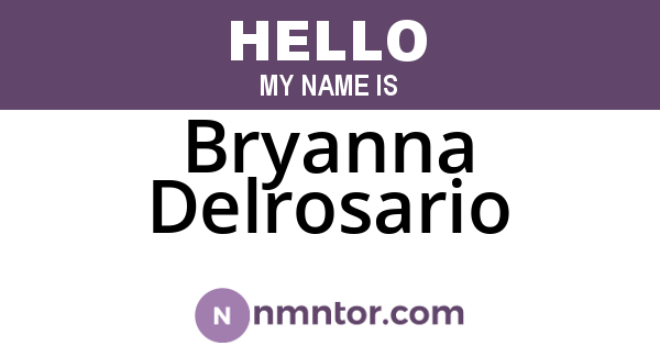 Bryanna Delrosario