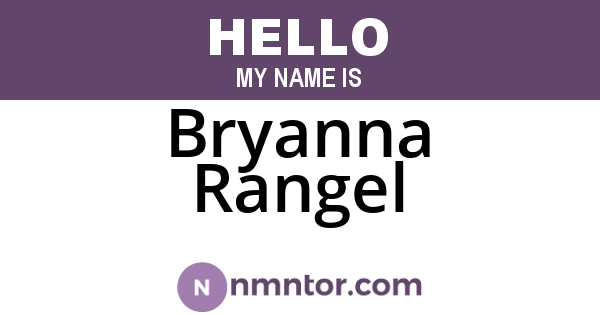Bryanna Rangel