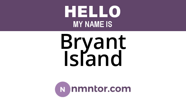 Bryant Island