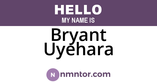 Bryant Uyehara