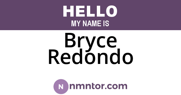 Bryce Redondo