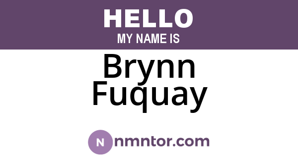 Brynn Fuquay