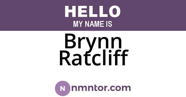 Brynn Ratcliff