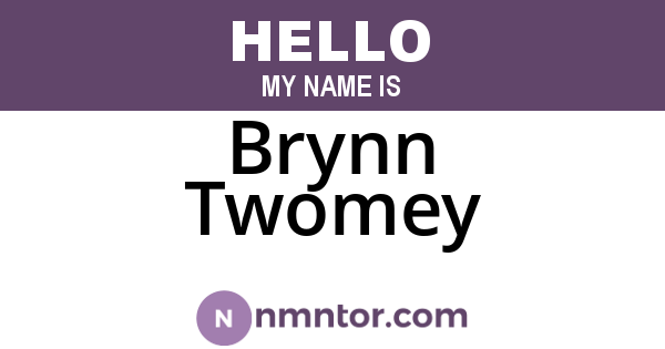 Brynn Twomey