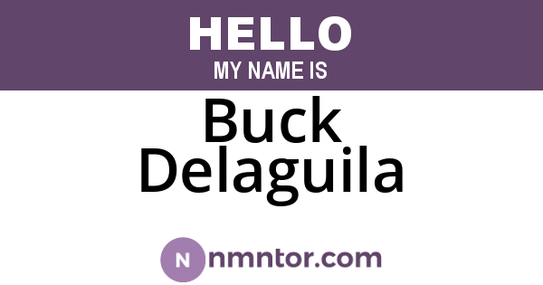 Buck Delaguila