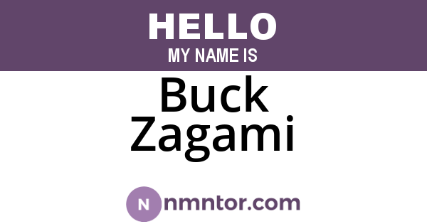 Buck Zagami