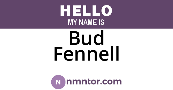 Bud Fennell