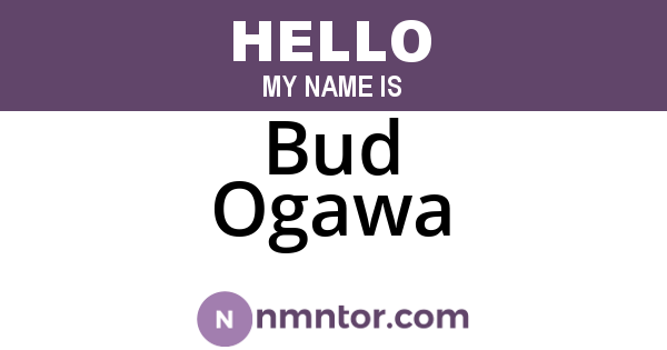 Bud Ogawa