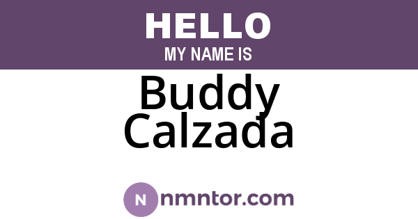Buddy Calzada