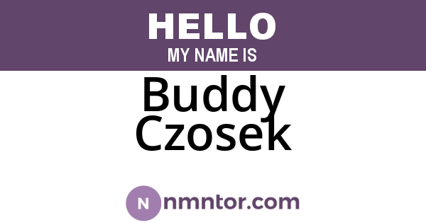 Buddy Czosek