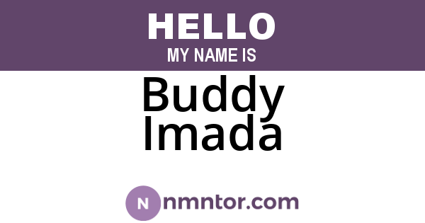 Buddy Imada